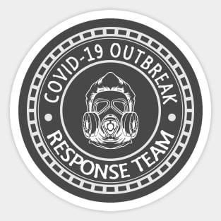 Covid19 Outbreak Response Team Sticker